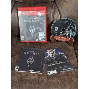The Elder Scrolls V: Skyrim Greatest HIts Edition PlayStation 3 PS3 CIB Works